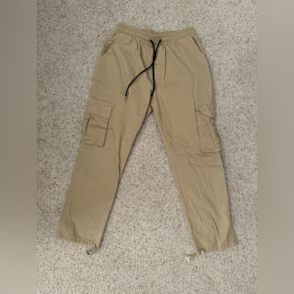 Tan khaki Cargo Pants from Amazon -Barely used